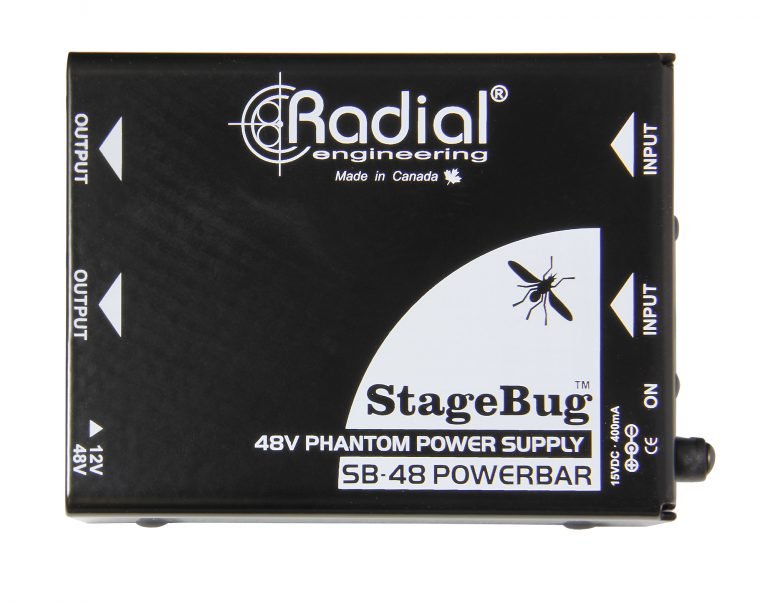 SB-48 - Radial Engineering - StageBug SB-48 - Phantom Power Supply.