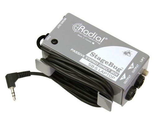 SB-5 - Radial Engineering - StageBug SB-5 - Passive Stereo Direct Box For Laptops & Mobile Devices.