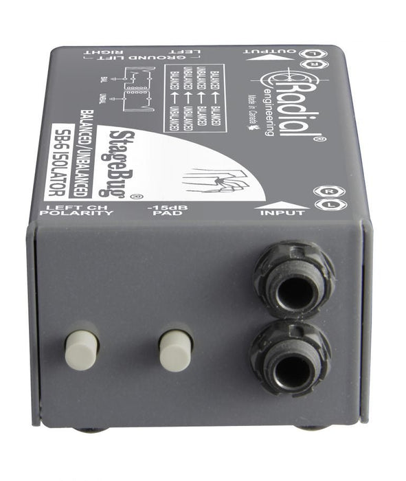 SB-6 - Radial Engineering - StageBug SB-6 - Passive Stereo Line Isolator.