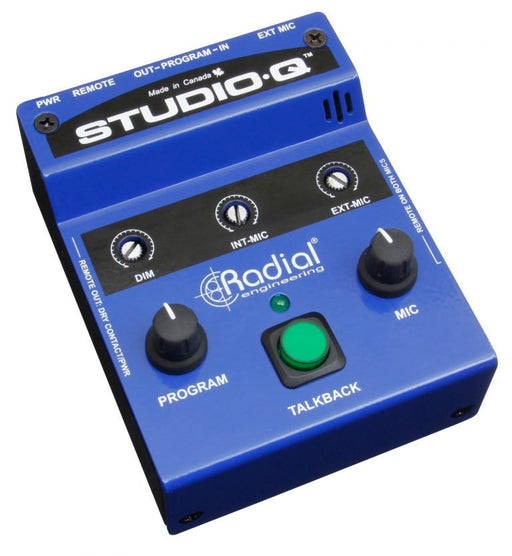STUDIO-Q - Radial Engineering - Studio-Q - Desktop Cue & Talkback Controller.