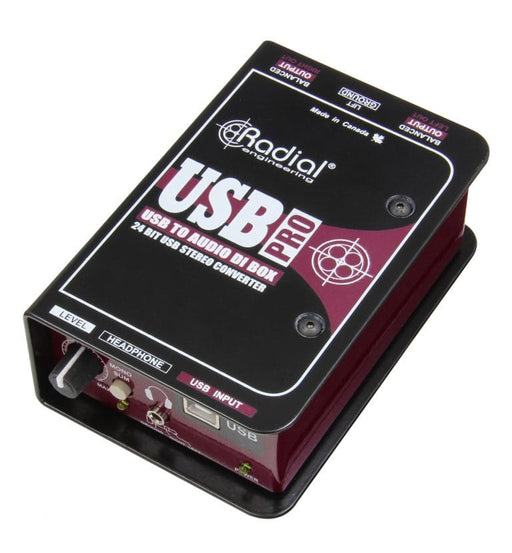 USB-PRO - Radial Engineering - USB-Pro - USB Laptop Direct Box.