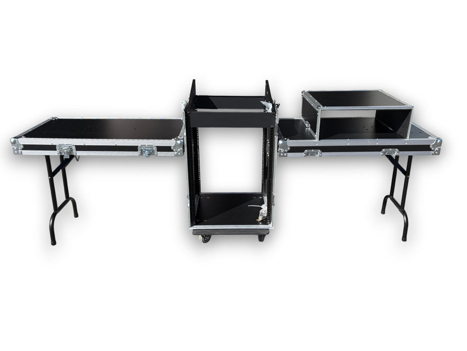 TG1416WDLX-II - RCNZ - Production Rack - 16U Bottom With 14U Top.