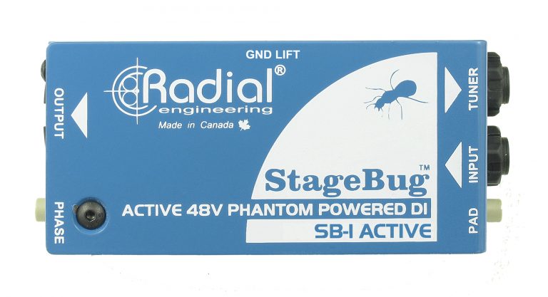 Radial Engineering - StageBug SB-1 - Active DI For Acoustic Guitars.