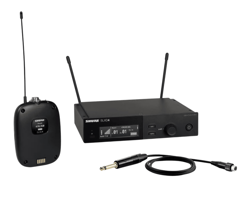 SLXD14-H57 - Shure - SLXD14-H57 - Digital Wireless Bodypack System (520-564Mhz)