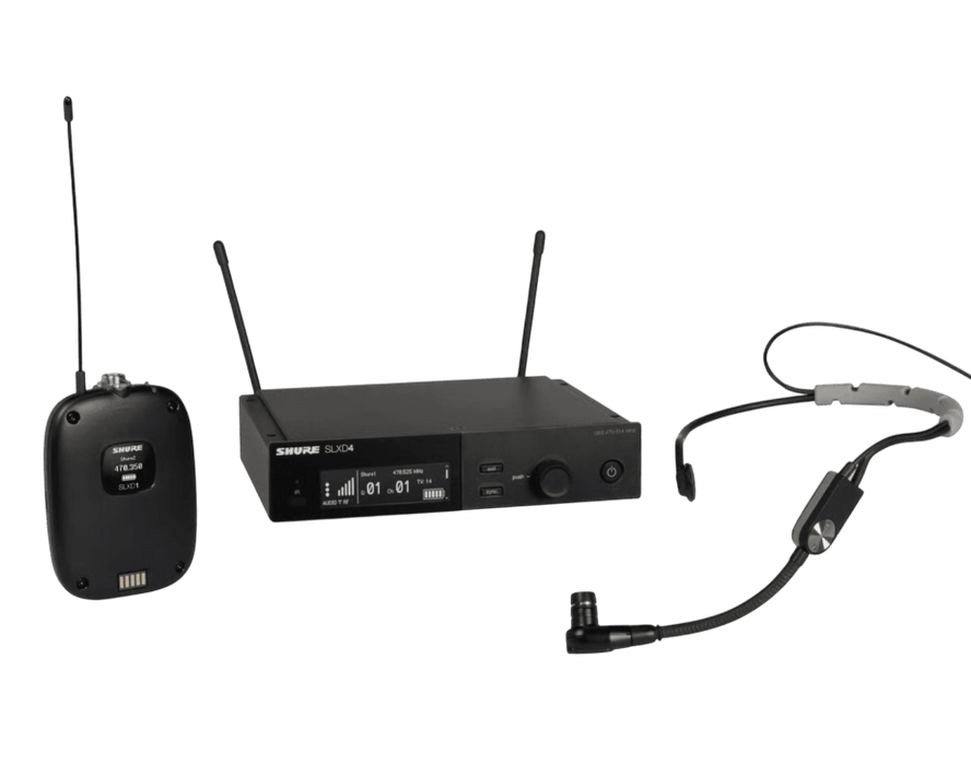 SLXD14-SM35-H57 - Shure - SLXD14-SM35-H57 - Digital Wireless Headset System/Sm35 (520-564 Mhz)