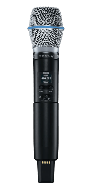 SLXD2-BETA87A-H57 - Shure - SLXD2-BETA87A-H57 - Digital Wireless Handheld Transmitter (520-564 Mhz)