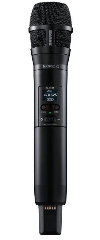 SLXD2-N8CB-H57 - Shure - SLXD2-N8CB-H57 - Handheld Tramsmitter With Nexadyne 8/C Cardioid Capsule