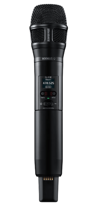 SLXD2-N8SB-H57 - Shure - SLXD2-N8SB-H57 - Handheld Tramsmitter With Nexadyne 8/S Supercardioidcapsule