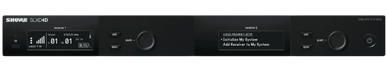 SLXD4D-H57 - Shure - SLXD4D-H57 - Digital Wireless Dual Receiver (520-564Mhz)