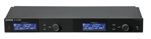 SLXD4Q-DAN-H58 - Shure - SLXD4Q-DAN-H58 - Slxd Digital Wireless Quad Receiver + Dante (520-564 Mhz)
