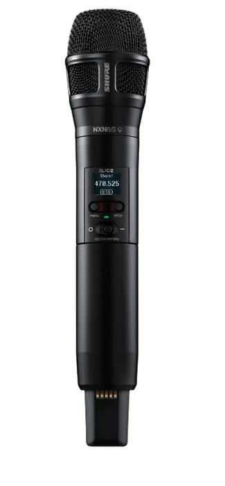 Shure - SLXD2-N8SB-H57 - Handheld Tramsmitter With Nexadyne 8/S Supercardioidcapsule
