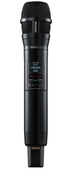 Shure - SLXD2-N8CB-H57 - Handheld Tramsmitter With Nexadyne 8/C Cardioid Capsule