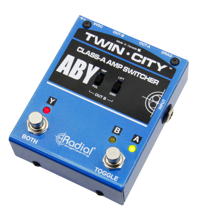 Radial Engineering - Twin-City - ABY switcher, active class-A w