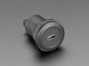 LSUSBCPM-ADAP - USB C Jack to USB A Jack Round Panel Mount Adapter
