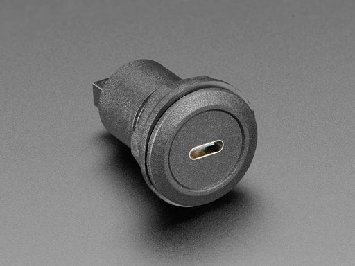 LSUSBCPM-ADAP - USB C Jack to USB A Jack Round Panel Mount Adapter