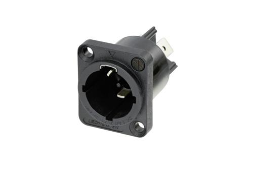 Neutrik - NAC3MPX-TOP - Appliance Inlet Chassis Mount.