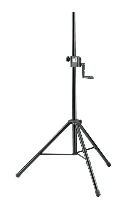 K&M - 21302-009-55 - Speaker Stand - Hand Crank And Push Button System.