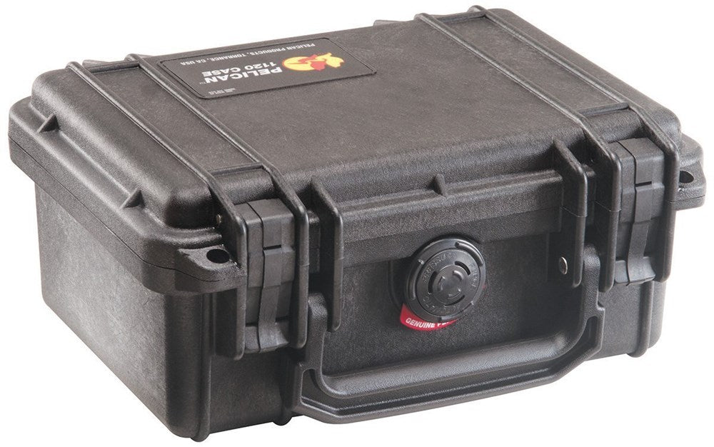 Pelican Cases - 1120 Protector Case - Internal dimensions: 185 x 121 x 85 mm.