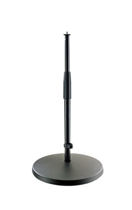 K&M - 23323-300-55 - Mic Stand - Medium Height With Heavy Cast Iron Base.
