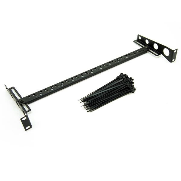 Penn Elcom - R1320/1UK - Cable support bar with cable ties.