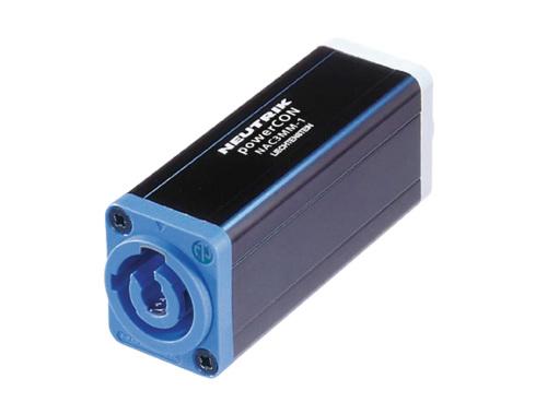 Neutrik - NAC3MM-1 - PowerCON coupler for linking cables.