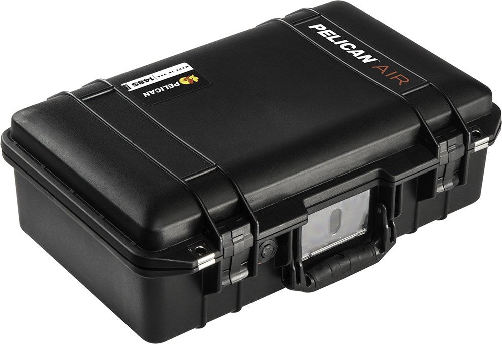 Pelican Cases - 1485 Air Case - Internal dimensions:  451 x 259 x 156 mm.