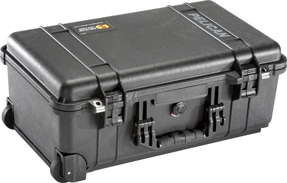 Pelican Cases - 1510 Protector Cases - Carry On - Internal dimensions: 502 x 279 x 193 mm.