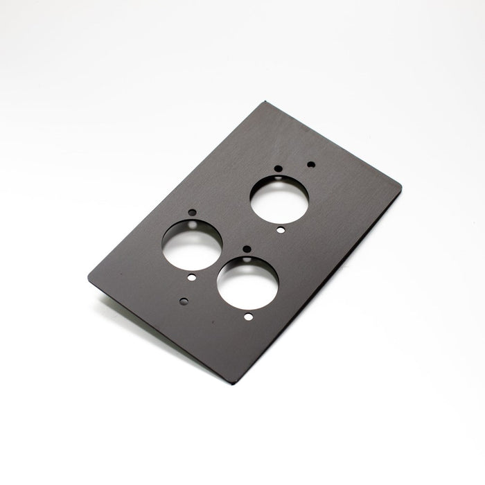 Livesound - WP03-P - Triple D'Series Wall Plate.