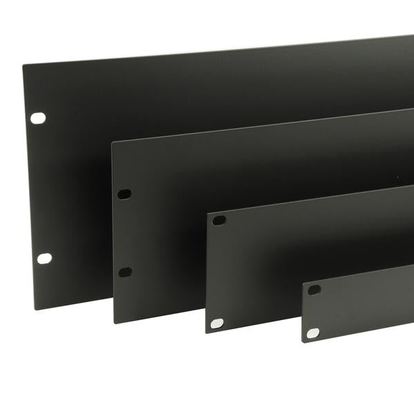 Penn Elcom - R1275/1UK - Aluminium Rack Panel - Flat Black