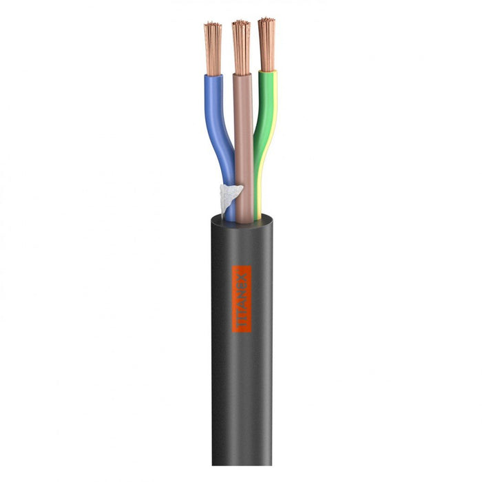Sommer Cable - Titanex 1.5mm - Rubber Sleeve Power Cable