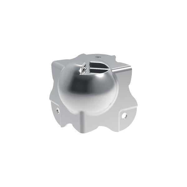 Penn Elcom - C1351-STACK - Large Tight Radius Stackable Ball Corner with interlocking cut-outs and 1.5mm Radius
