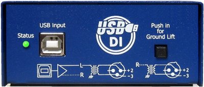 ARX - USB DI - DI Box USB In Balanced Isolated Stereo Output