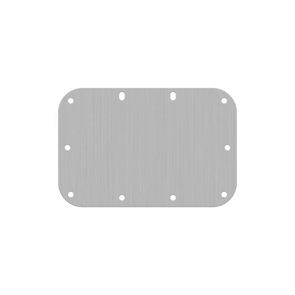 Penn Elcom - H1085 - Solid Backplate for Medium Recessed Handles
