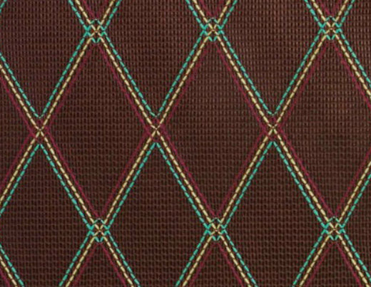 Grill Cloth - Brown With Diamond Pattern - Vox Type.