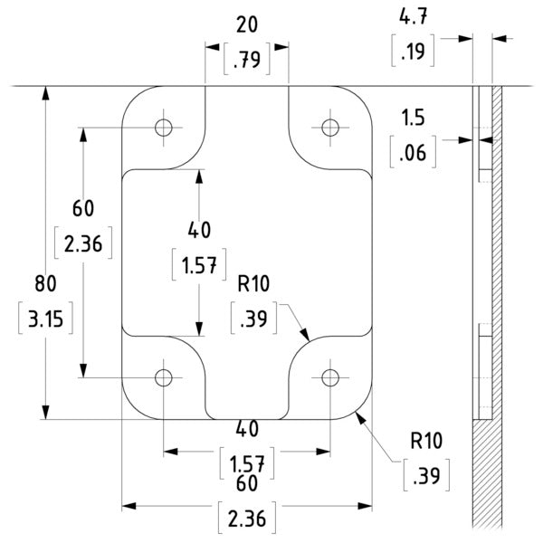 Penn Elcom - L2527 - Ultra Slim Slam Latch