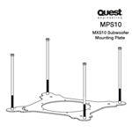 Quest - MXS10i - 10" Compact, Concealable Subwoofer