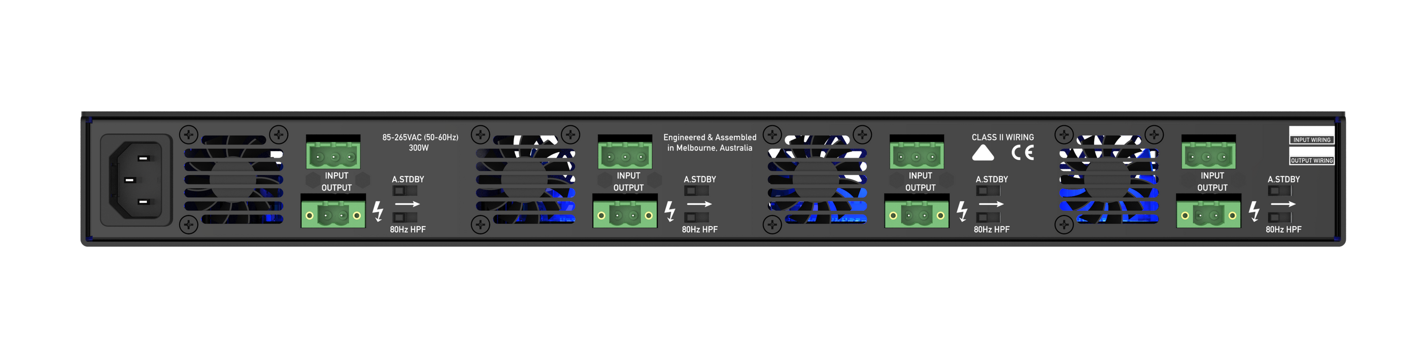 Quest - QX4280 - 4 Channel Amplifier ***END OF LINE CLEARANCE***