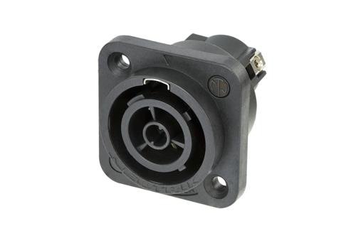 Neutrik - NAC3FPX-ST-TOP - Appliance Outlet Connector Chassis Mount.
