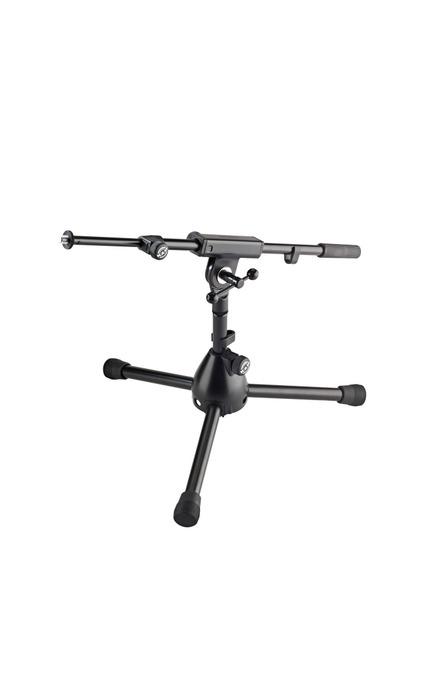 K&M - 25950-300-55 - Extra Low Mic Stand With Telescopic Microphone Stands - Boom Arm.
