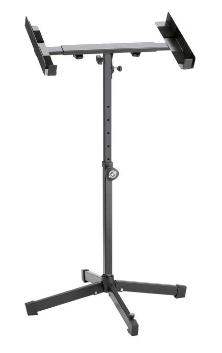 K&M - 28075-022-55 - Heavy Duty Stand For Amplifiers And Mixers.