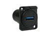 AC-USB3-AAB - Amphenol - AC-USB3-AAB - USB Feed Thru - Type "A" to Type "A" - Black