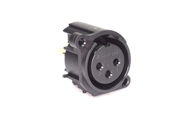 AC3FAVL-AU-PRE - Amphenol - AC3FAVL-AU-PRE - 3 Pin XLR PCB Mount