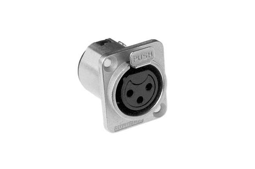 AC3FDZ - Amphenol - AC3FDZ - 3 Pin Female XLR - Chassis Mount