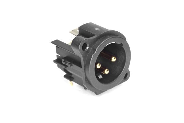 AC3MAH-AU-PRE - Amphenol - AC3MAH-AU-PRE - 3 Pin XLR PCB Mount
