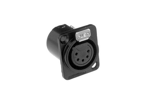 AC5FDZB - Amphenol - AC5FDZB - 5 Pin Female XLR - Chassis Mount - Black
