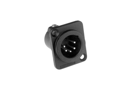AC5MDZB - Amphenol - AC5MDZB - 5 Pin Male XLR - Chassis Mount - Black