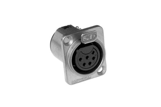 AC6AFDZ - Amphenol - AC6AFDZ - 6 Pin Female XLR - Chassis Mount
