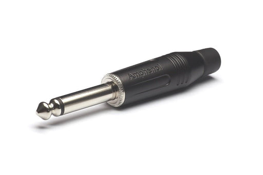 ACPM-GB - Amphenol - ACPM-GB - Straight 1/4" Mono Jack - Black