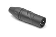 AX3MB-AU - Amphenol - AX3MB-AU - 3 Pin Male XLR - Gold Contacts