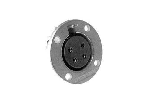 EP-4-13P - Amphenol - EP-4-13P - 4 Pin Female EP Series Chassis Connector - Round Flange